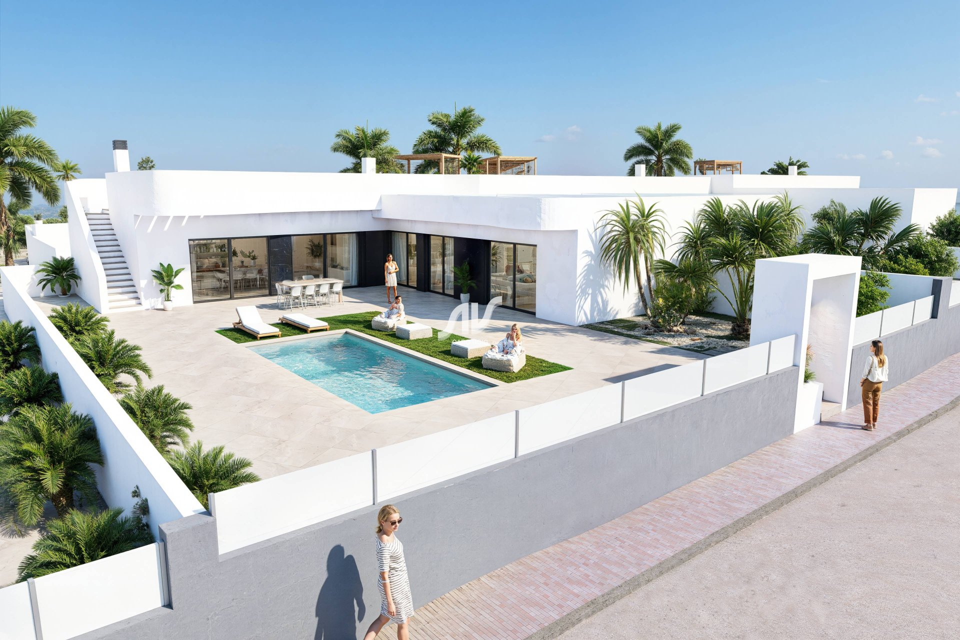 Nybygg - Villa Semi - Algorfa