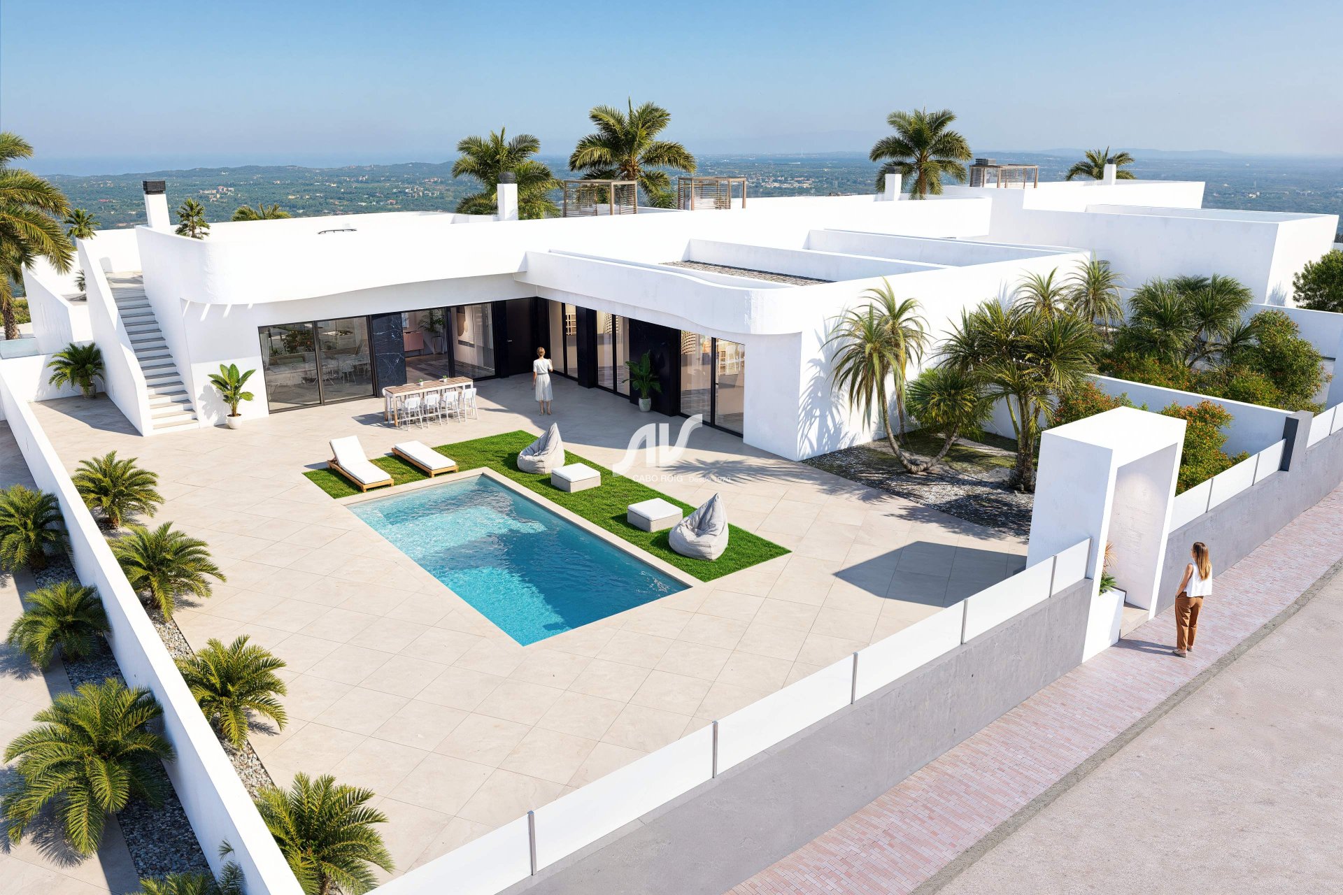 Nybygg - Villa Semi - Algorfa