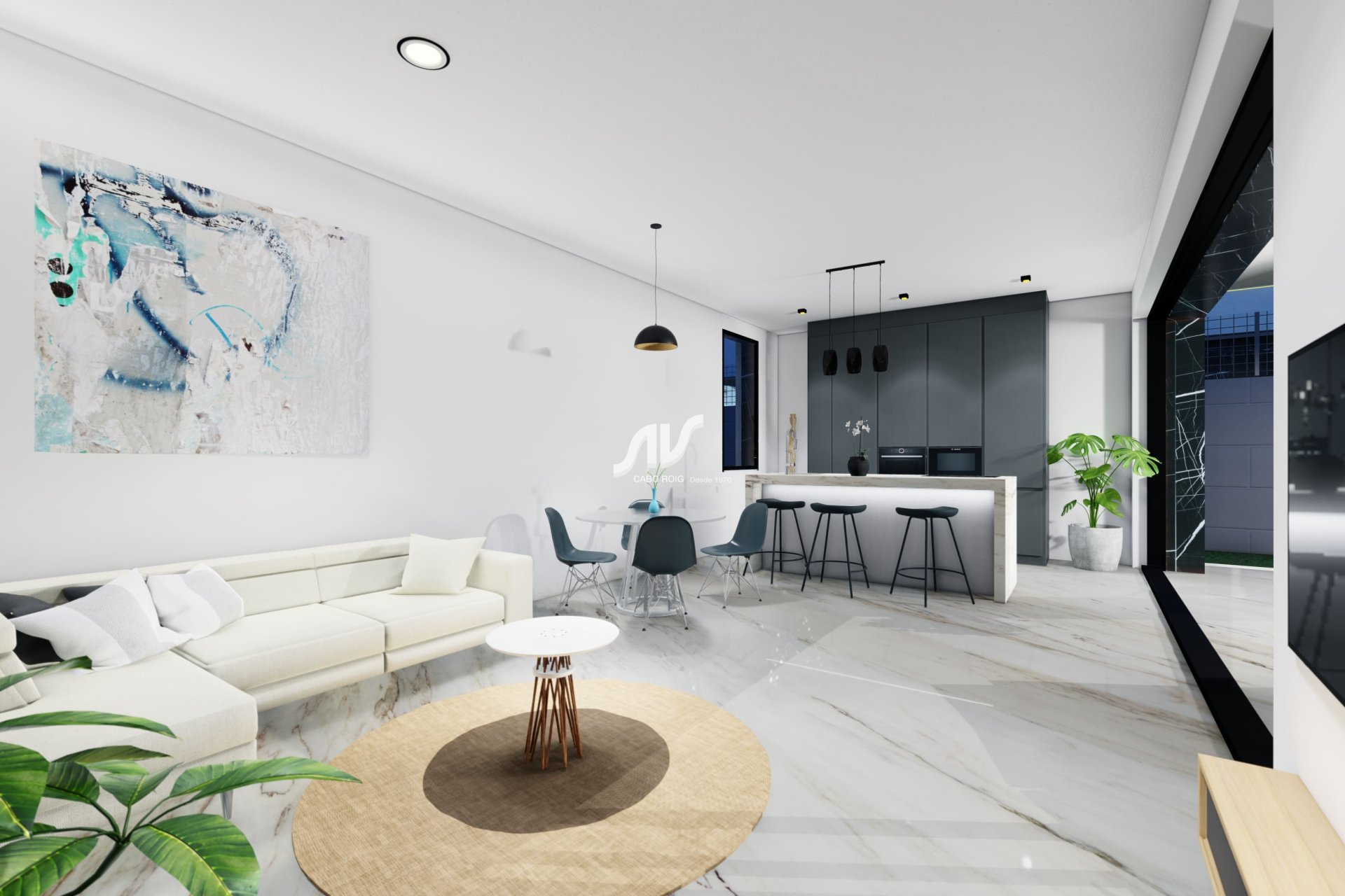 Nybygg - Villa Semi - Algorfa