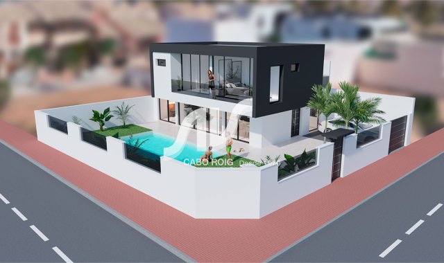 Villa Semi - Nybygg - San Pedro del Pinatar - San Pedro del Pinatar