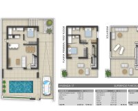 New Build - Semidetached Villa - Pilar de la Horadada