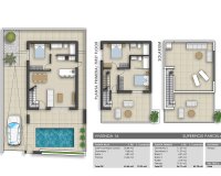 New Build - Semidetached Villa - Pilar de la Horadada