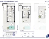 New Build - Semidetached Villa - San Pedro del Pinatar