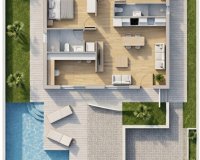 New Build - Bungalow - Pilar de la Horadada