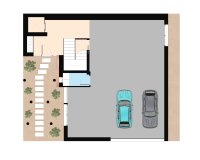Neubau - Doppelhaushälfte - Rojales