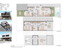 Neubau - Doppelhaushälfte - San Javier