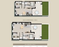 Neubau - Bungalow - Torrevieja