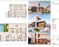 Nuevo - Chalet adosado - Pilar de la Horadada