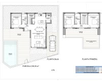 Nowa budowa - Willa bliźniacza - Benijófar