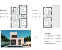 New Build - Semidetached Villa - Ciudad Quesada